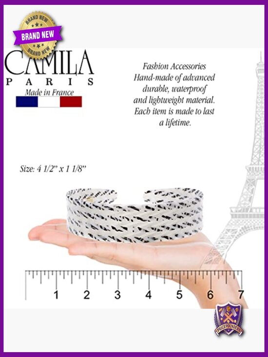 Handmade French Headband Strong Grip No Slip Durable Flexible Hair Band main image 4